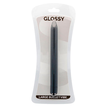 Bullet vibrator Glossy - Large Bullet Vibe, črna
