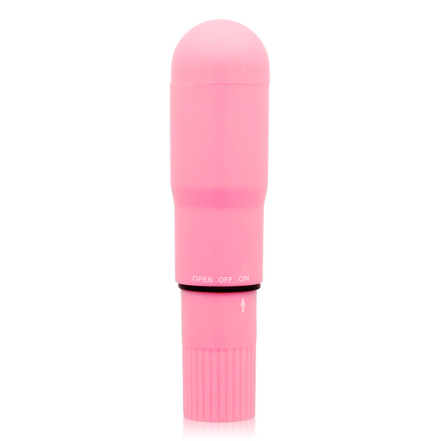 Manjši vibrator Glossy - Pocket Vibrator, svetlo roza