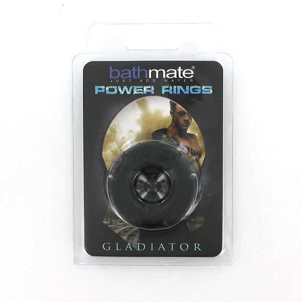 BATMATE - ČRNI GLADIATORSKI OBROČ ZA PENIS