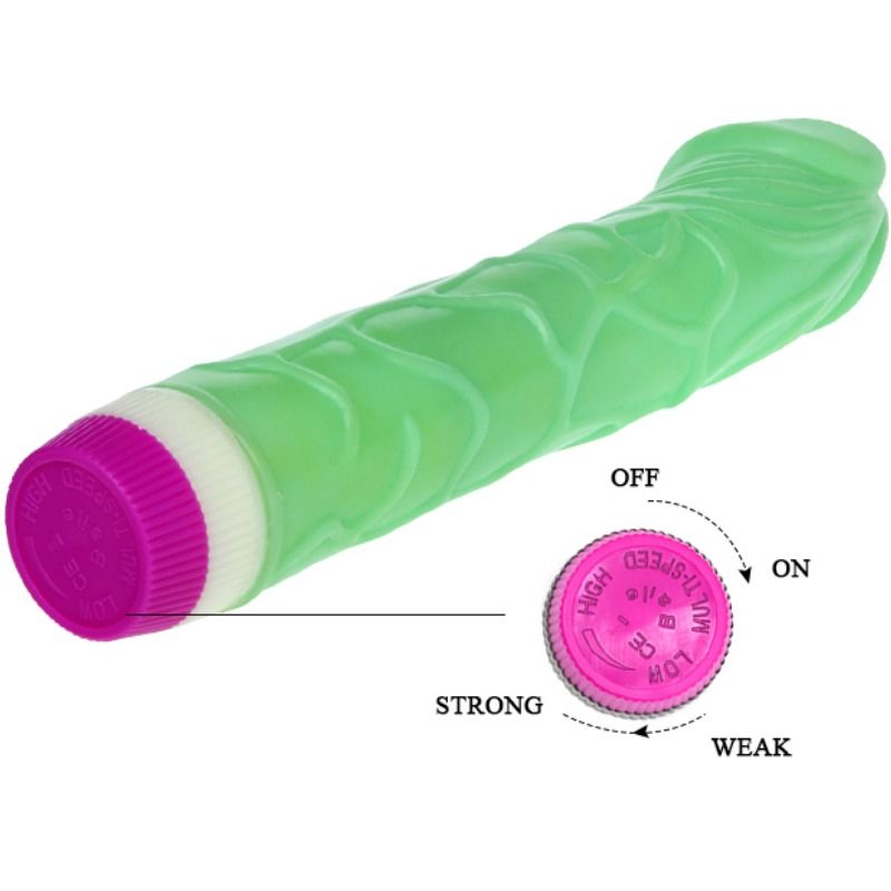 BAILE - VIBRATOR WAVES OF PLEASURE 23 CM ZELEN
