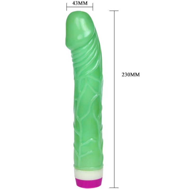 BAILE - VIBRATOR WAVES OF PLEASURE 23 CM ZELEN