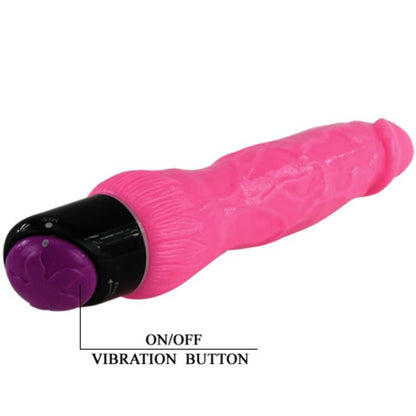 BAILE - BARVNI SEKS REALISTIČNI VIBRATOR ROZA 24 CM