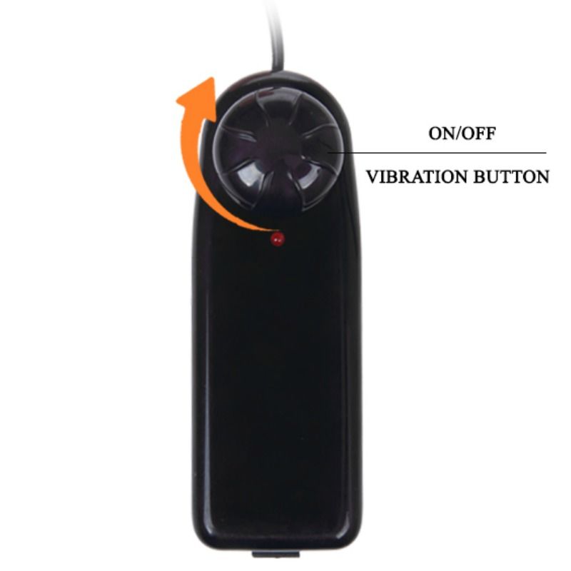 BAILE - VELIKI PENIS DILDO Z NARAVNO VIBRACIJO 23,5 CM
