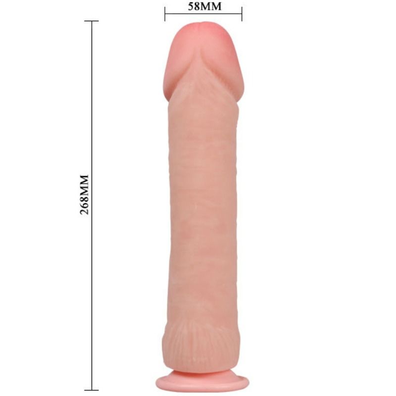 BAILE - VELIK PENIS NARAVNI REALISTIČNI DILDO 26 CM