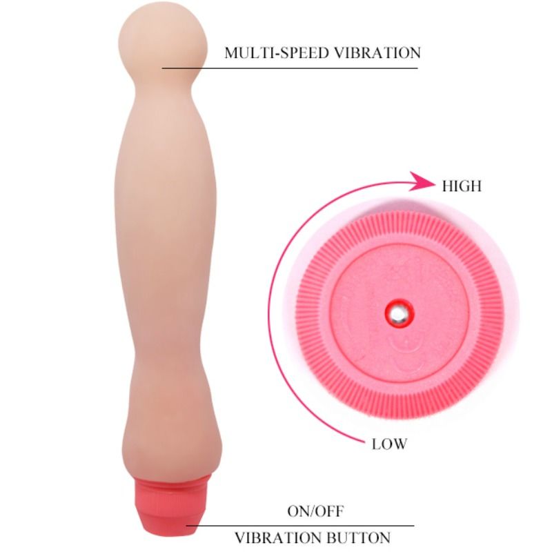 BAILE - FLEXI VIBE ČUTNI VIBRATOR ZA HRBTENICO 22 CM