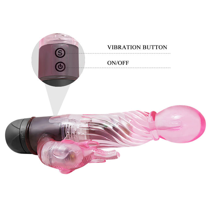 BAILE - DAJE VAM NEKE VRSTE LJUBIMEC VIBRATOR Z ROZA ZAJCEM 10 NAČINOV