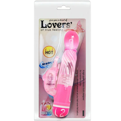 BAILE - VEČHITROSTNI VIBRATOR Z ROZA STIMULATORJEM