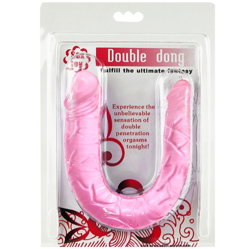 BAILE - DVOJNI DONG DVOJNI ROZA DILDO