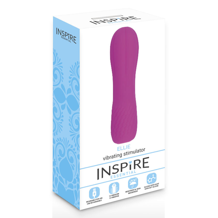 Manjši vibrator INSPIRE ESSENTIAL - Ellie, vijolična