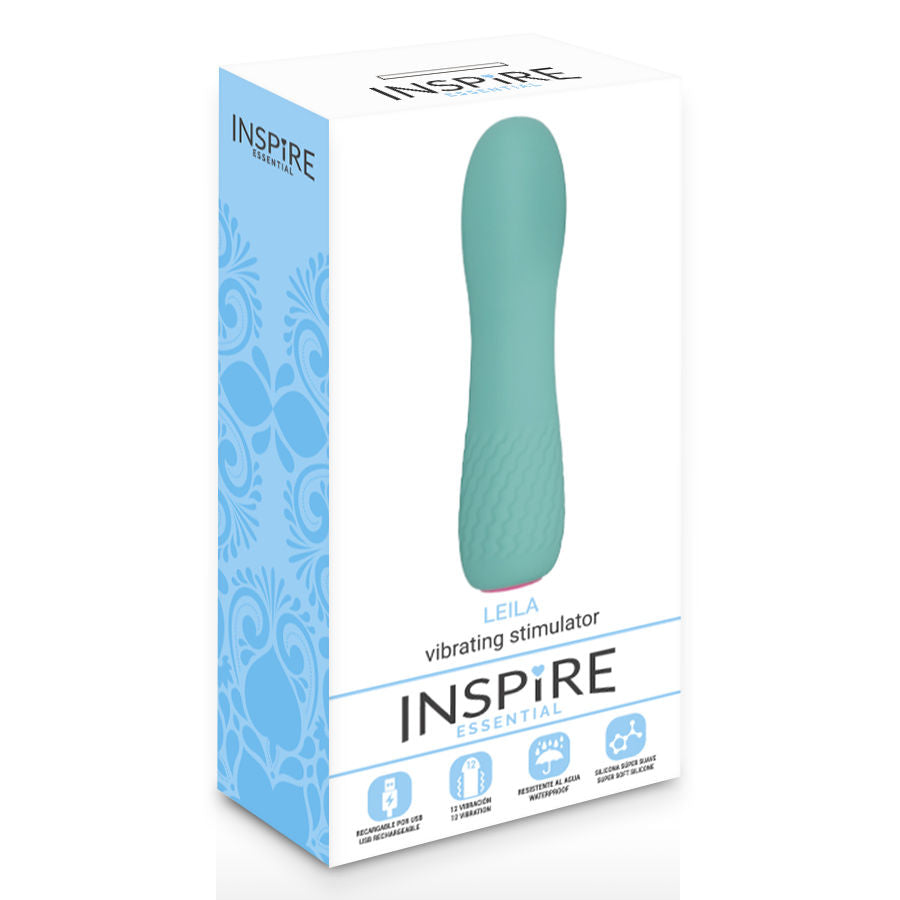 Manjši vibrator INSPIRE ESSENTIAL - Leila, turkizna