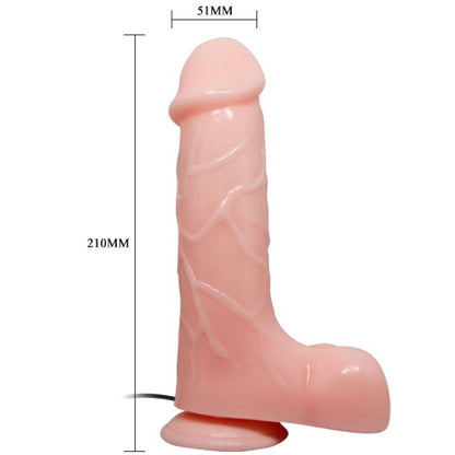 BAILE - NARAVNI REALISTIČNI VIBRATOR BARBARA 21 CM