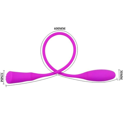 LEPA LJUBEZEN - PAMETNI VIBRACIJSKI VIBRATOR 2 MOTORJA