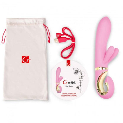 G-VIBE - VIBRATOR G-RABBIT PINK RAMPANT BUNNY