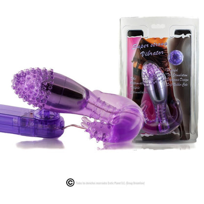BAILE - LILA VAGINALNI IN ANALNI STIMULATOR Z VIBRACIJO
