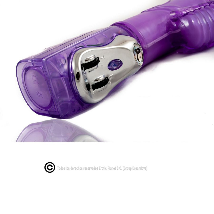 BAILE - LILA RABBIT UP & DOWN ROTATOR SUPERSTIMULATOR