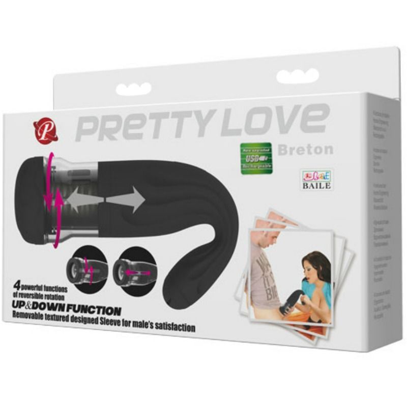 PRETTY LOVE - BRETONSKI VEČNAMENSKI MASTURBATOR ZA POLNJENJE