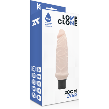 LOVECLONE - IVAR SAMOMASAŽNI VIBRATOR 20 CM -O- 3,7 CM