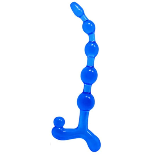 Analne kroglice Baile - Bendy Twist, modra