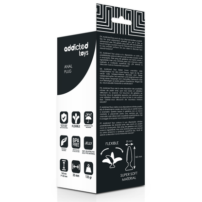 Analni čep Addicted Toys - 13.5 cm
