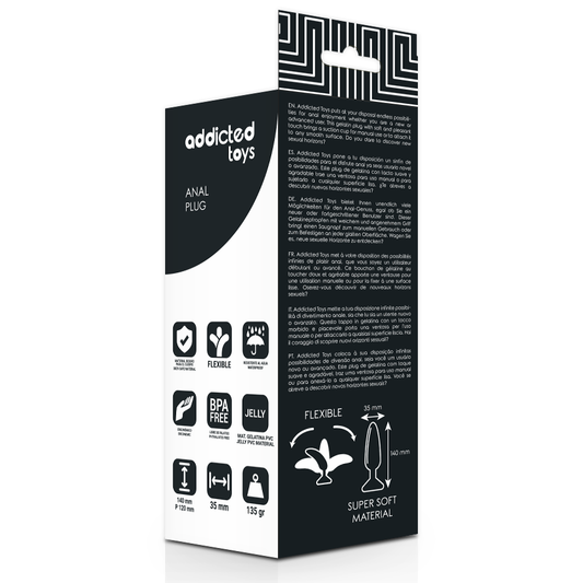 Analni čep Addicted Toys - 13.5 cm