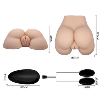 NORI BIK - REALISTIČNA VAGINA IN ANUS Z VIBRACIJO POLOŽAJ 5