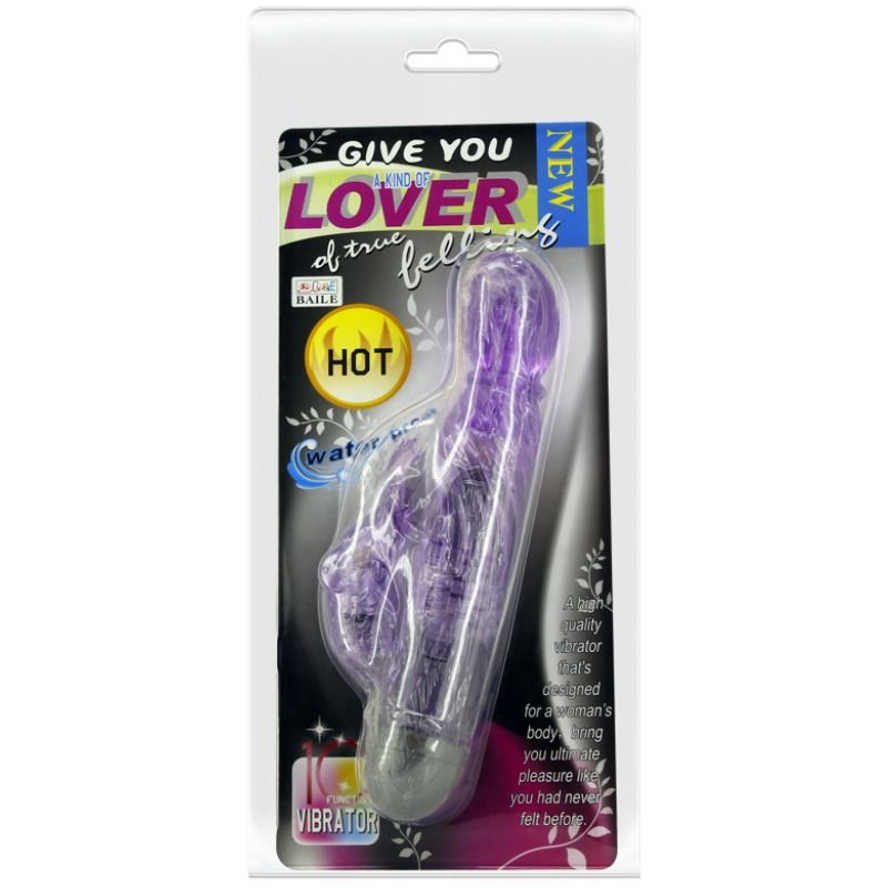 BAILE - DAJE VAM NEKE VRSTE LJUBIMEC VIBRATOR Z LILA ZAJCEM 10 NAČINOV
