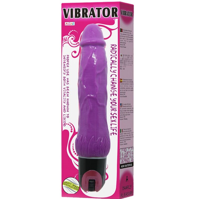 BAILE - DAAPLY PLEASURE VEČHITROSTNI VIBRATOR VIJOLIČNE BARVE