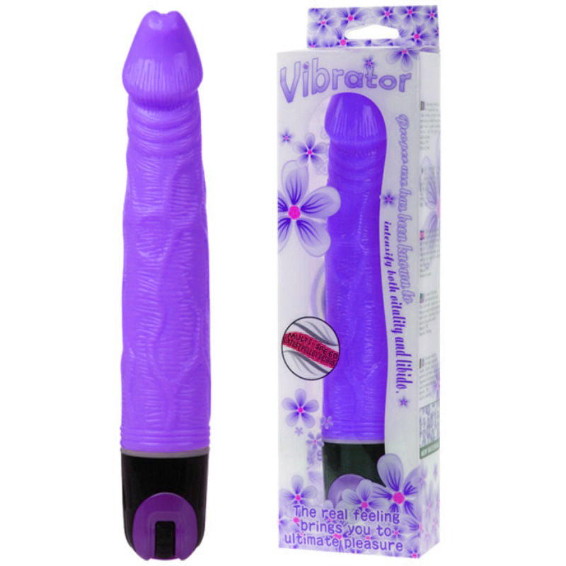 BAILE - VIBRATOR MULTISPEED 21,5 CM VIJOLIČNA