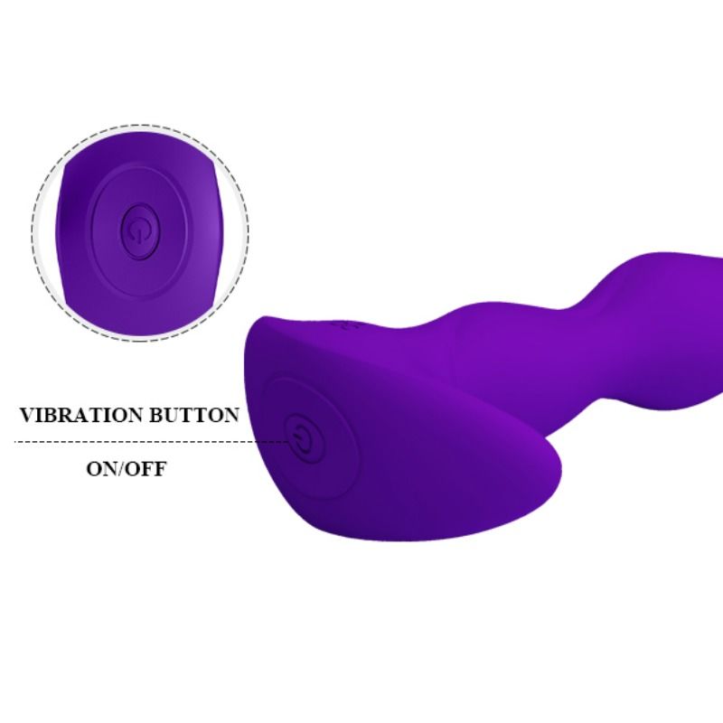 Analni vibrator Pretty Love - Yale, vijolična
