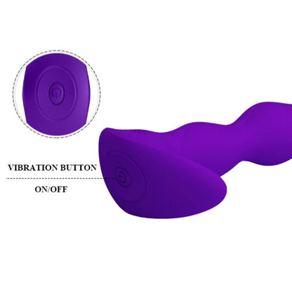 Analni vibrator Pretty Love - Yale, vijolična