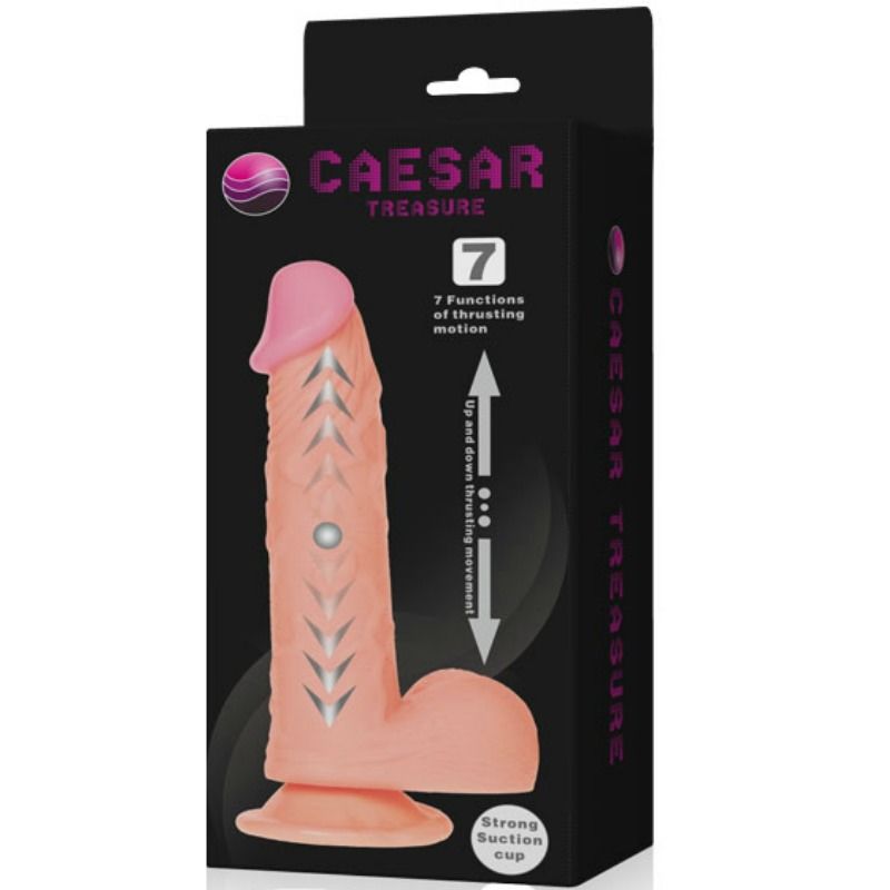 BAILE - CEZAR ZAKLAD REALISTIČEN DILDO GOR IN DOL FUNKCIJA