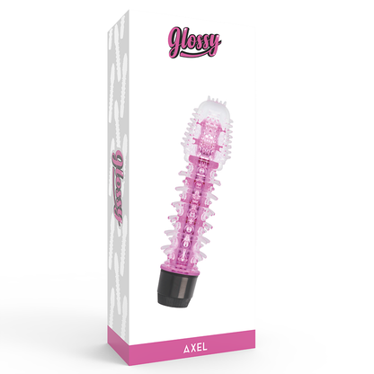 GLOSSY - AXEL VIBRATOR ROZA