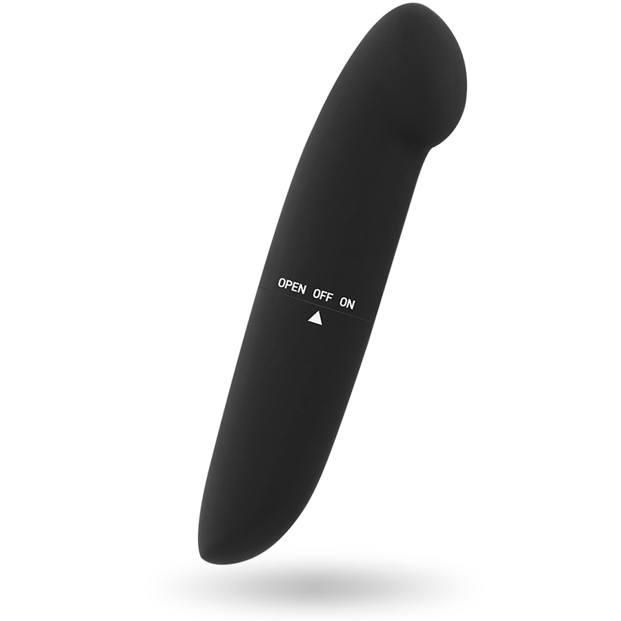 Manjši vibrator Glossy - Phil, črna