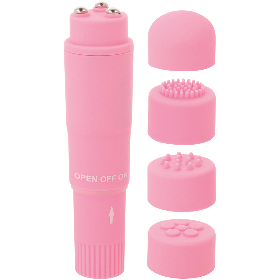 Manjši vibrator Glossy - Kurt, roza