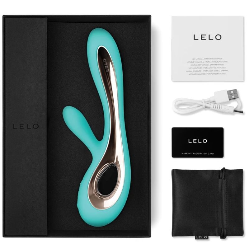 LELO - SORAYA 2 ZAJČEK AQUA ZELENI VIBRATOR