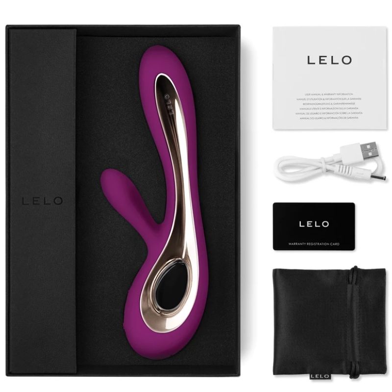 LELO - SORAYA 2 ZAJČJI VIJOLIČNI VIBRATOR