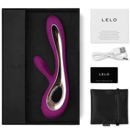 LELO - SORAYA 2 ZAJČJI VIJOLIČNI VIBRATOR