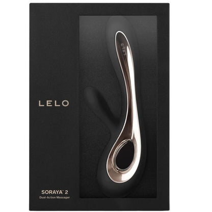 LELO - SORAYA 2 ČRNI ZAJČJI VIBRATOR