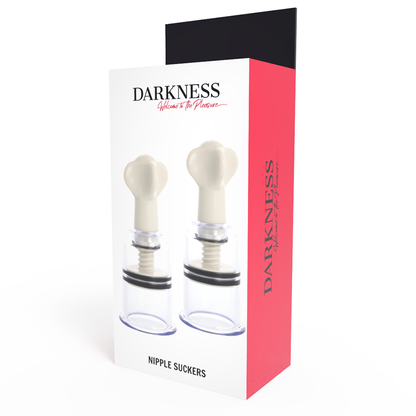 DARKNESS - TRANSPARENT NIPPLE STIMULATING WAVES 3.1 CM DIMETER