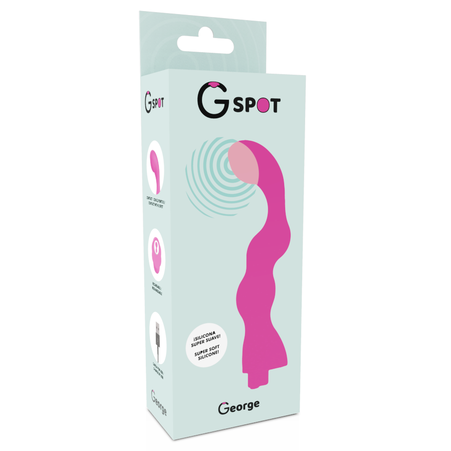 G-TOČKA - GEORGE VIBRATOR G-TOČKA GUMIJASTO ROZA