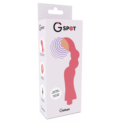 G-TOČKA - VIBRATOR GOHAH SVETLO RDEČA
