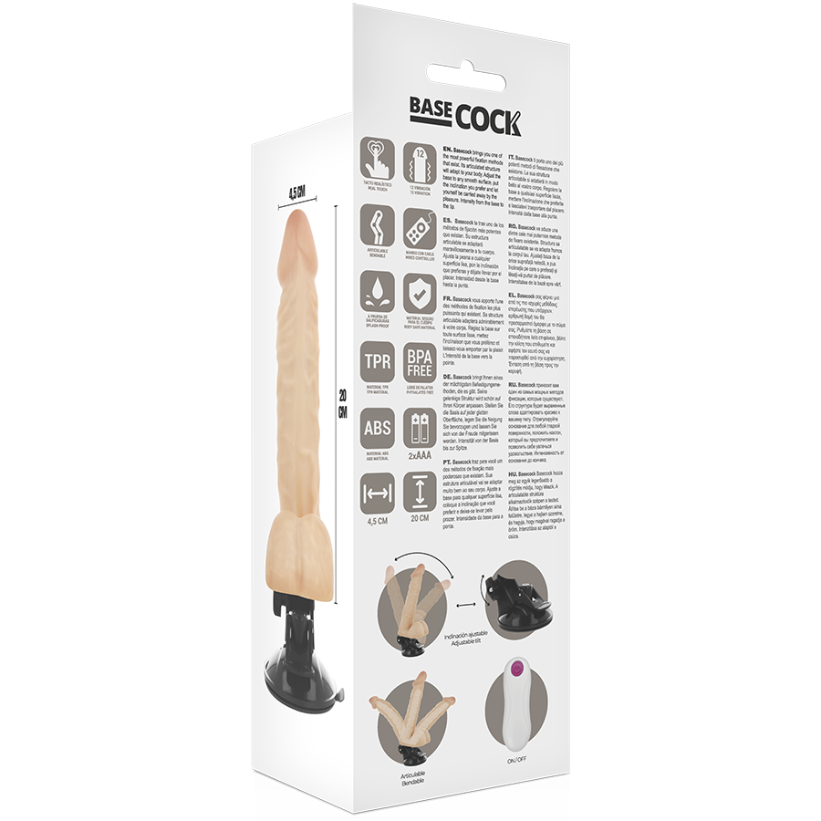 BASEK - REALISTIČNO GIBLJIVO MESO NA DALJINSKI UPRAVLJALNIK 20 CM -O- 4,5 CM