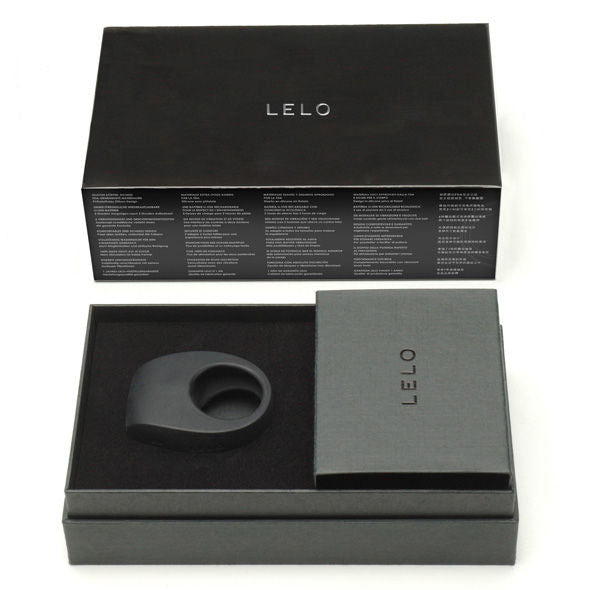 LELO - TOR II ČRNI VIBRACIJSKI OBROČ