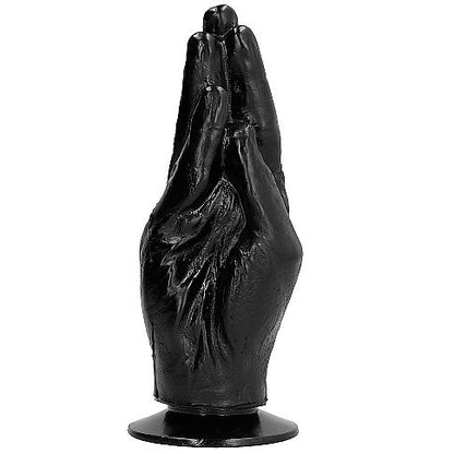 Analni dildo All Black - Dildo Fisting, 21 cm