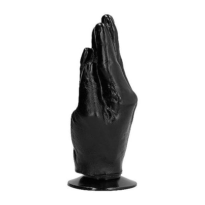 Analni dildo All Black - Dildo Fisting, 21 cm