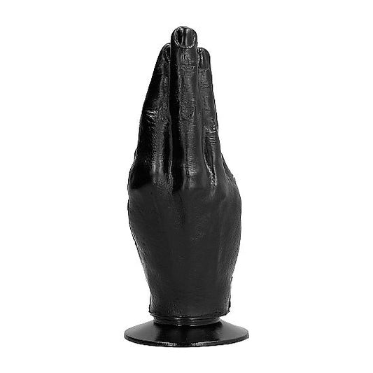 Analni dildo All Black - Dildo Fisting, 21 cm