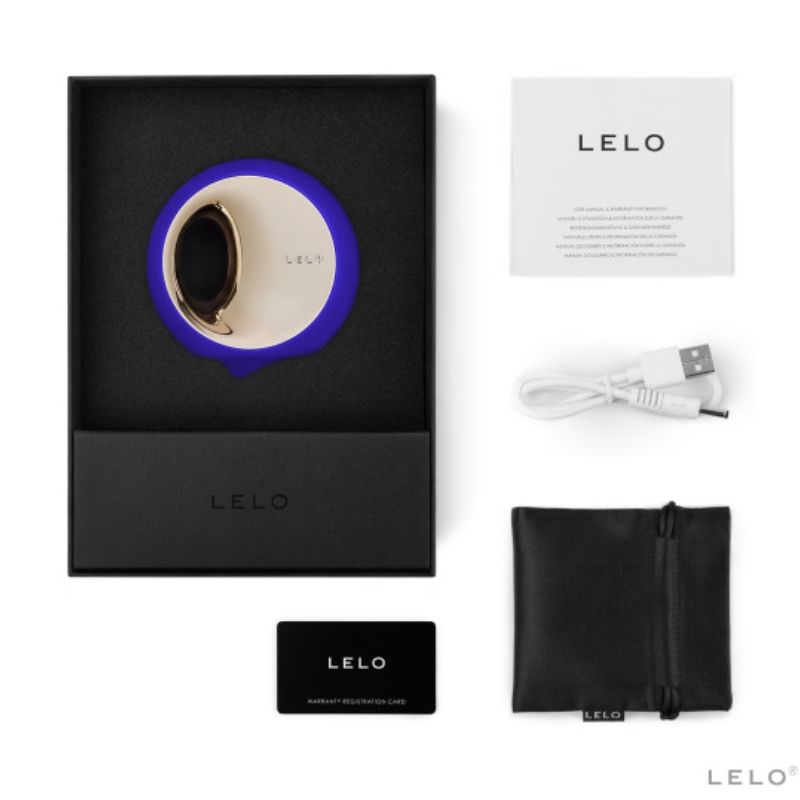 LELO - ORA 3 STIMULATOR ORALNEGA SEKSA POLNOČNO MODRA