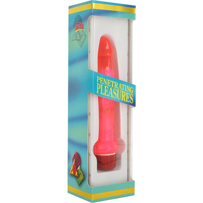 SEVEN CREATIONS - ŽELATINASTO TANEK ROZA ANALNI VIBRATOR