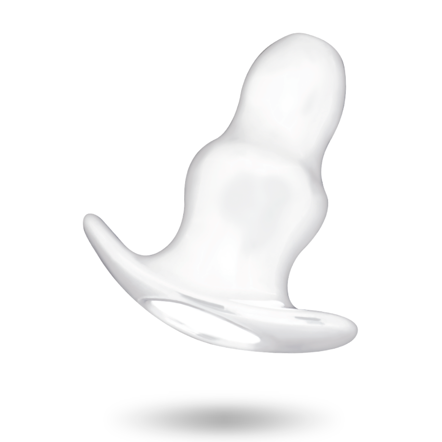 Analni dilator Addicted Toys - Medium 11 cm, prozoren