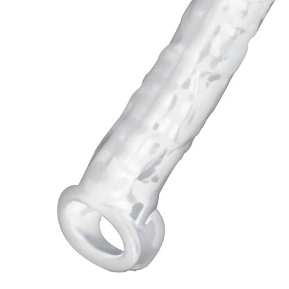 Podaljšek za penis Addicted Toys - Dong Extension, prozorna